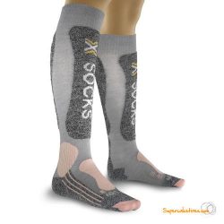 Rainbow Socks Pro Hombre Mujer Lana Merina Antibacterianos Calcetines de Esquí 