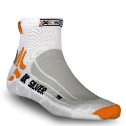 Calcetines de ciclismo X-Socks Biking Silver